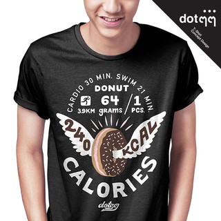 เสื้อยืดผู้ชาย dotdotdot ลาย donut