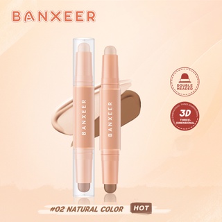 Banxeer ปากกาคอนซีลเลอร์ ไฮไลท์ เนื้อแมตต์ กันน้ํา สามมิติ สําหรับแต่งหน้า