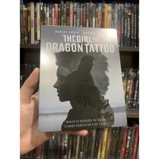 The Girl With The Dragon Tattoo : blu ray แท้ กล่องเหล็ก