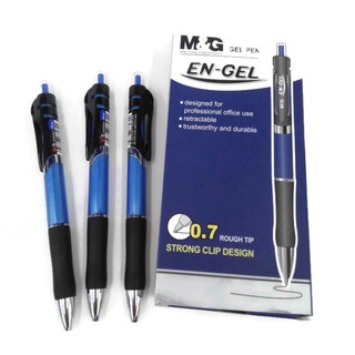 M&amp;G GEL PEN EN-GEL AGPK3571 ปากกาเจล หมึกน้ำเงิน 12ด้าม/กล่อง