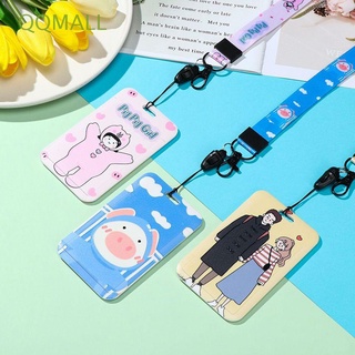 Qqmall เคสใส่บัตรบัตรประตูลายการ์ตูนสําหรับนักเรียน