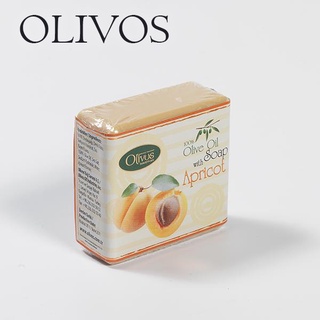 โอลิโวส สบู่น้ำมันมะกอก 100% HERBS AND FRUITS SERIES 100% OLIVE OIL SOAP WITH APRICOT