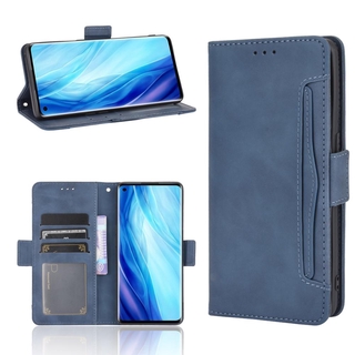 OPPO Reno 4 Pro 4G Case Premium Leather Wallet Leather Flip Multi-card Slot Case Reno4 4Pro Global Cover