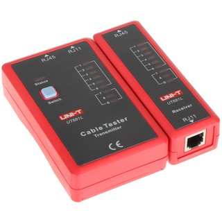UNI-T UT681 CABLE tester เครื่องทดสอบสาย LAN  / โทรศัพท์ RJ45/RJ11 / HDMI ทนทานแม่นยำ ของแท้ ออกใบกำกับภาษีได้