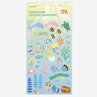 Hologram Sticker - 05 Under the sea สติ๊กเกอร์