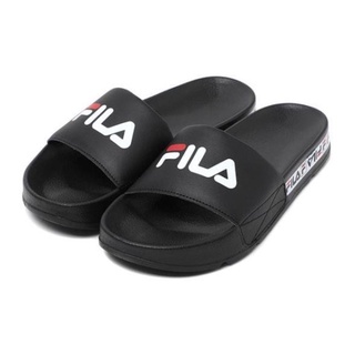 ☃♙รองเท้าแตะ FILA Drifter Taped สีดํา ของแท้ 100%