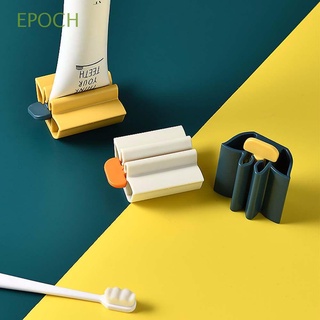 Epoch เครื่องบีบยาสีฟันพลาสติกแบบม้วนอุปกรณ์ทําความสะอาดใบหน้าหลากสี