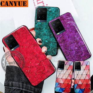 Xiaomi Redmi 10 10A 10C 9 9A 9C 9T / Redmi10 Redmi10A Redmi10C Redmi9 Redmi9A Redmi9C Redmi9T Glitter Back Cover Gold Sequins Marble Case Epoxy Gold Foil TPU Phone Cover Bling Silicon Back Shockproof Anti Fall Casing