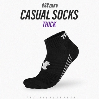 TITAN CASUAL SOCKS THICK | ถุงเท้าวิ่ง