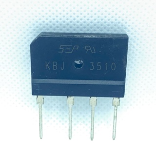 Diode KBJ3510 ไดโอด 35A ตัวแบน  4ขาเรียง