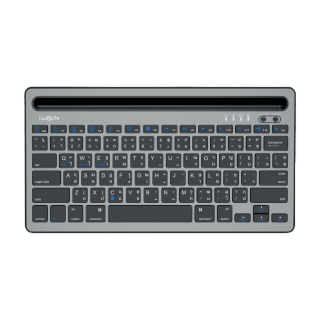 คีย์บอร์ดไร้สาย IWACHI K4 Bluetooth Keyboard คีย์บอร์ดบลูทูธไร้สายพกพา ใช้งานกับแท็ปเล็ตและโทรศัพท์มือถือได้