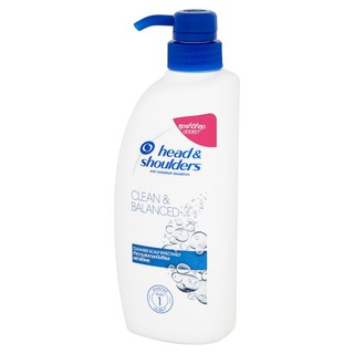 Head &amp; Shoulders เฮดแอนด์โชว์เดอร์ แชมพู คลีนแอนด์บาลานซ์ 450 มล. (4902430565585)