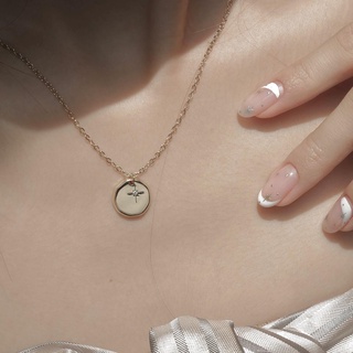 U.GO.GIRLS — Glis Necklace — สร้อยคอจี้กลมประดับเพชร