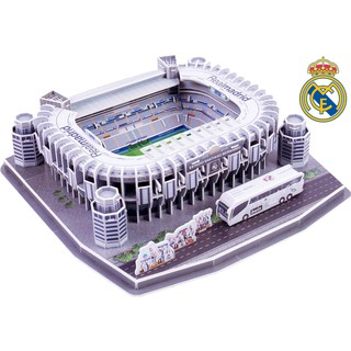 โมเดลจิ๊กซอว์3D puzzle สนาม Santiago Bernabeu