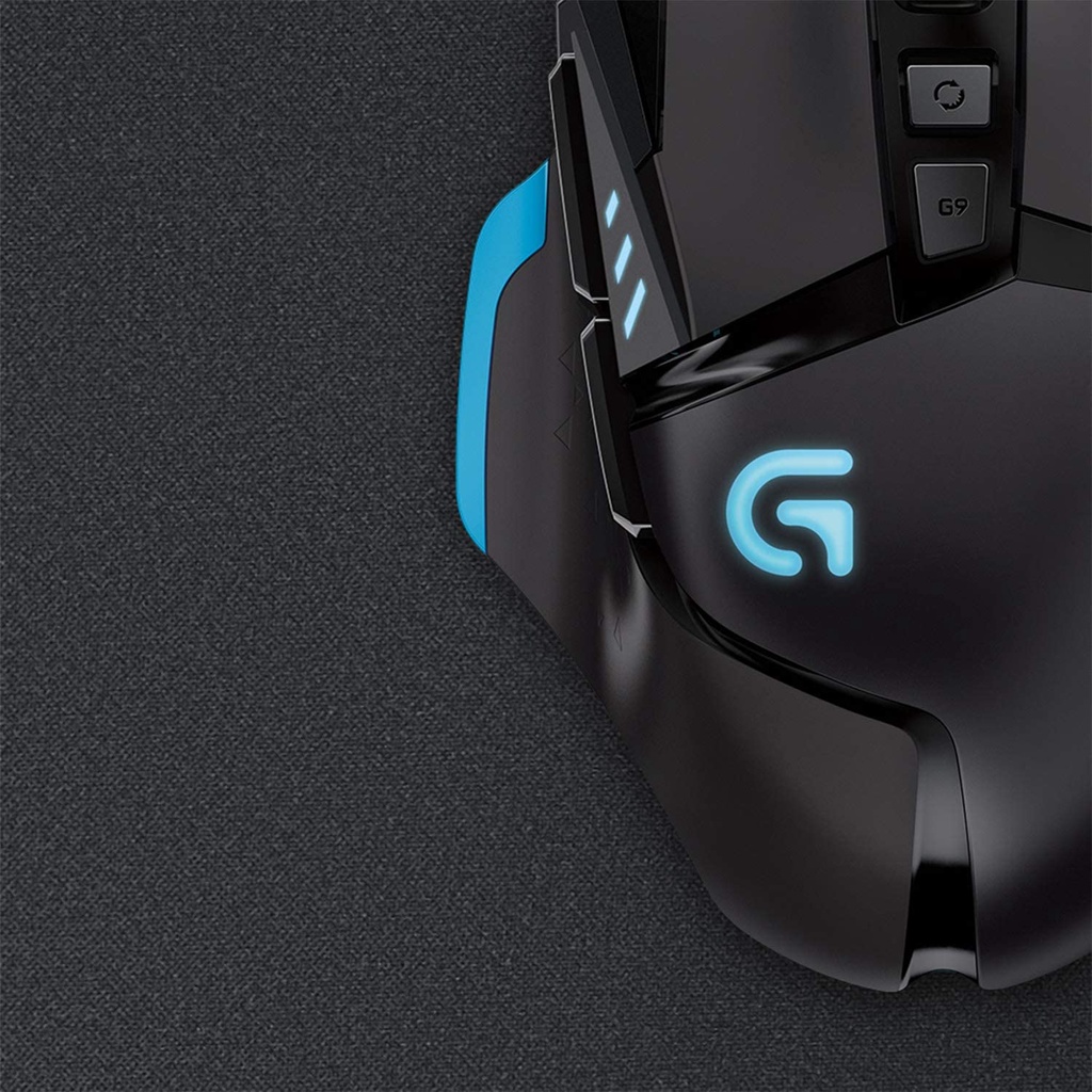 MOUSE PAD (แผ่นรองเม้าส์เกมมิ่ง) LOGITECH G640 LARGE CLOTH (LG-G640) GAMING MOUSE PAD (BLACK) *400 X 460 X 3 มม.*