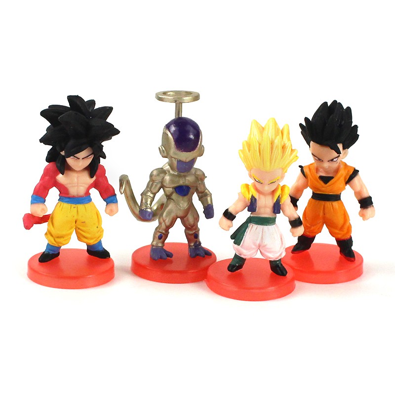 โมเดลฟิกเกอร์ PVC อนิเมะ Dragon Ball Z Son Goku Majin Buu Frieza Zamasu Son Gohan Gotenks Vegetto Super Saiyan Q Version ของเล่นสําหรับเด็ก 8 ชิ้น ต่อชุด - รูปที่ 3