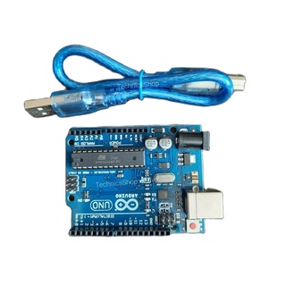 🔥ลด 50% ใส่โค้ด INC8LZ3🔥 Arduino UNO R3 ATmega328P SoC Dip Development Board พร้อมสาย USB 1 เส้น