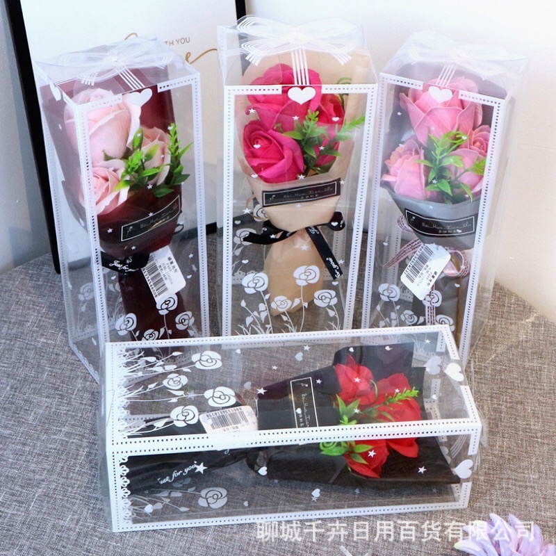 Flowers 31 บาท ดอกกุหลาบวาเลนไทน์ สวยหอม มาพร้อมกล่อง สวยหรูดูดี Home & Living