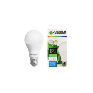 หลอด LED Save Bulb 12W DAYLIGHT E27 NAGAS | NAGAS | Save Bulb 12w DL 6500K หลอดไฟ LED หลอดไฟ โคมไฟส่องสว่างและพัดลมเพดาน