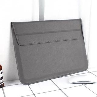กระเป๋าหนังPUแม็คบุ๊ค 13” ตั้งได้ กันกระแทก Sleeve with stand กระเป๋าmacbook laptopbag ซองใส่แมคบุ๊ค