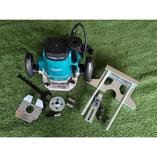 เครื่องเร้าเตอร์ MAKITA รุ่น M3600B สำหรับงานตัดไม้หรือพลาสติก  ขนาด 1/2 นิ้ว 1,650 วัตต์ สีเขียว - ดำ