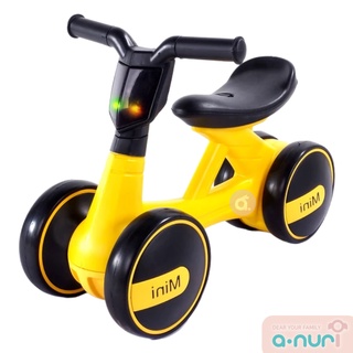 Anuri รถจักรยานขาไถ รถขาไถ 4 ล้อ  มีเสียง มีไฟ จักรยานทรงตัวเด็ก รถเด็กนั่ง Mini Balance Bike รุ่น 1748