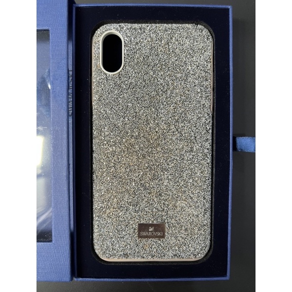 iPhone XS max Swarovski silver case [Used]