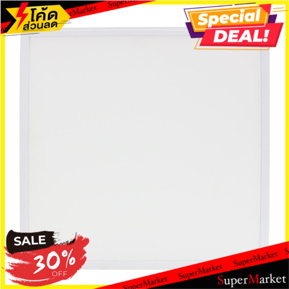 🔥HOT🔥 โคมฝังฝ้า LED RACER PANEL ULTRA SLIM 60X60 ซม. 40 วัตต์ DAYLIGHT โคมตะแกรง REFLECTOR LED LED P