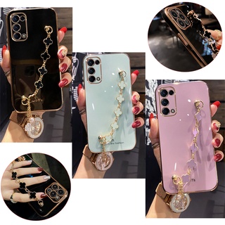 For Tecno Spark 6 Go 5 7 Pro 7T Pova 2 POP 5 LTE ITEL P36 P37 S16 Vision 1 Silicone Flexible Case Camera Lens Protective Full Back Cover +Four-Leaf Clover MMT