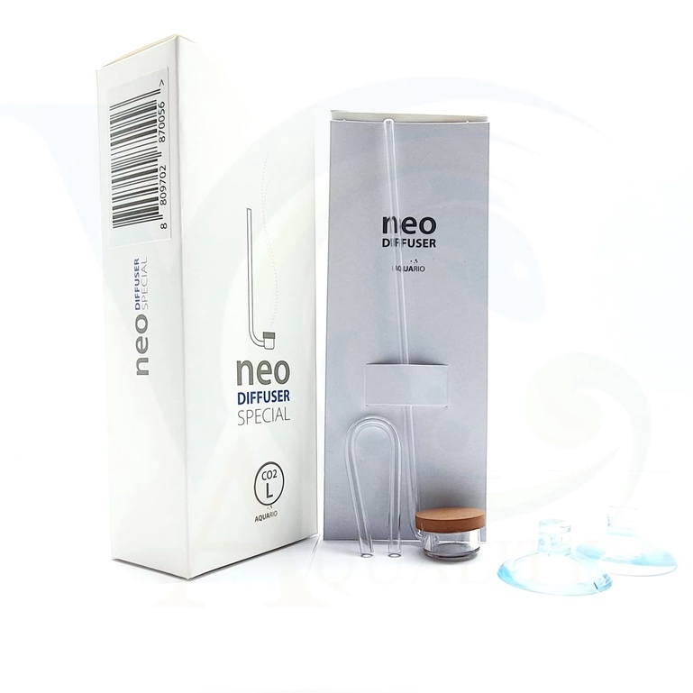 AQUARIO NEO-CO2 DIFFUSER NORMAL SPECIAL หัวดิฟ CO2 รุ่นดีไซน์แบบแบน ใช้พื้นที่น้อย ไม่เกะพื้นที่ในตู