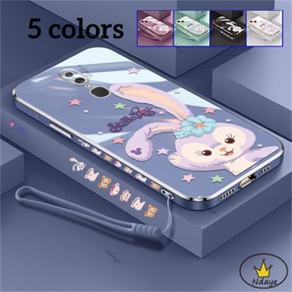 StellaLou เคส OPPO F11 PRO F11 F7 F5 F9 A7 A12 A5S A1K A83 F1S A37 A59 A59S A57 A39 ใหม่ เคสโทรศัพท์มือถือแบบนิ่ม ลาย Star Dew ดิสนีย์ สีสดใส 2TZ สําหรับ