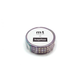 mt masking tape Kapitza Polka Dot Ice (MTKAPI07) / เทปตกแต่งวาชิ ลาย Kapitza Polka Dot Ice ประเทศญี่ปุ่น