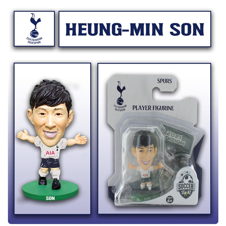 โมเดลนักฟุตบอล SoccerStarz ลิขสิทธิ์แท้จากสโมสร Tottenham Hotspur - Hueng Min Son