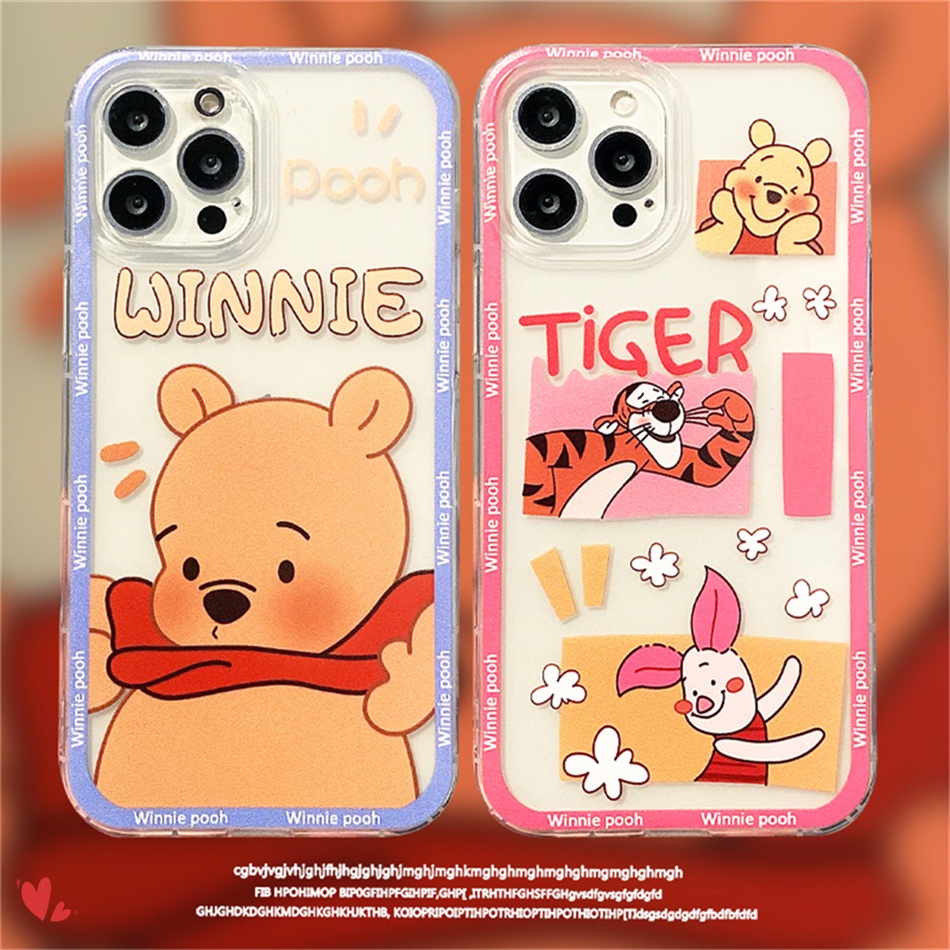 [Ready Stock] Realme C31 C35 X 3i 6 3 X7 X50 GT2 Pro V15 K3 Case Cute Cartoon Winnie the Pooh Phone 