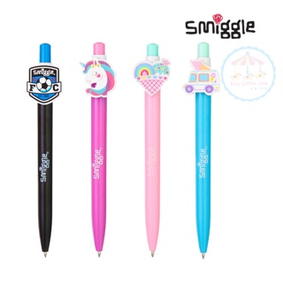 พร้อมส่ง ปากกาน่ารักน่าสะสม! Smiggle fun character click pens