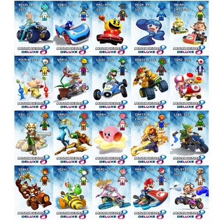 amiibo card  Mario Kart 8 for Nintendo Switch set 20 ใบ