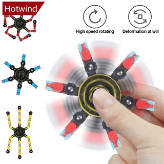 Hotwind ของเล่นสปินเนอร์นิ้วมือ เปลี่ยนรูปร่างได้ สร้างสรรค์ สําหรับเด็ก A1M5