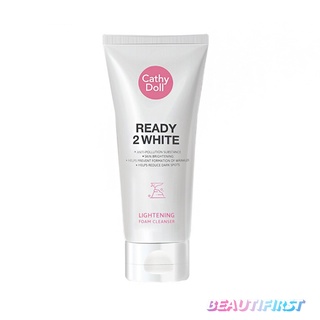 โฟมล้างหน้า CATHY DOLL READY 2 WHITE LIGHTENING FOAM CLEANSER 100ml