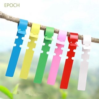 Epoch ป้ายแท็กกันน้ําสําหรับแขวนป้ายต้นไม้หลากสี 100ชิ้น