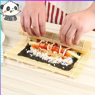 ข้าวซูชิญี่ปุ่นกลิ้งลูกกลิ้งไม้ไผ่ DIY Maker ซูชิปูปรุงอาหารเครื่องมือ