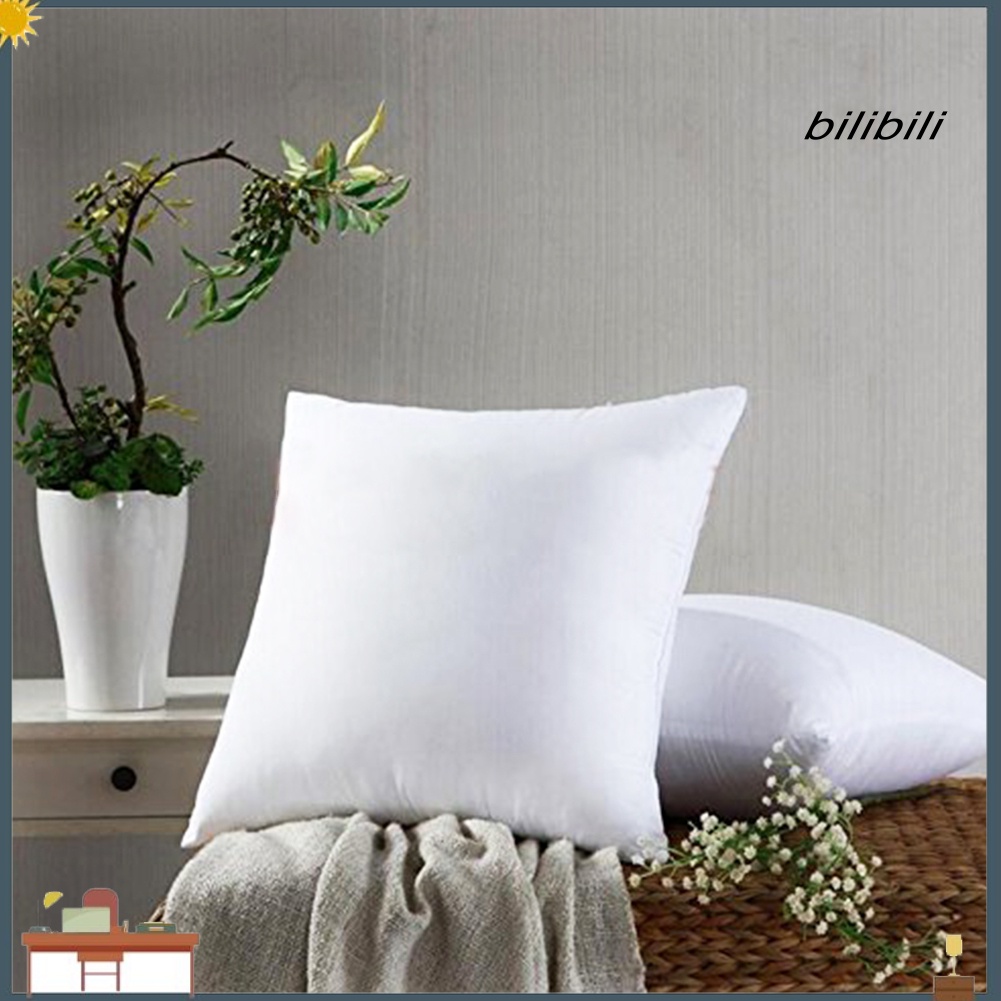 White Pillow Filling Square Neck Pillow Core for Sleeping Bed Sore