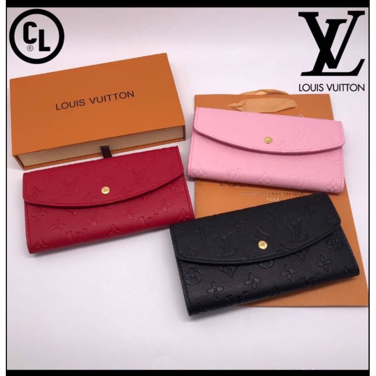 กระเป๋าสตางค์ใบยาว สไตล์หลุยส์ louis Vuitton หลุยส์เกรดพรีเมี่ยม กระเป๋าสตางค์แบบพับ พร้อมกล่องแบรนด