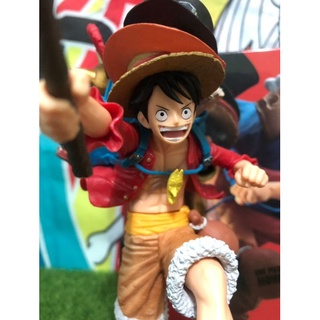 ลูฟี่เดินป่า วันพีช one piece ของแท้ แมวทอง