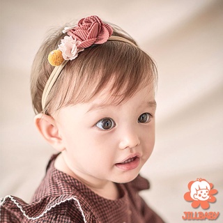 Jillbaby พร้อมส่ง ที่คาดผมแฟชั่น ลูกไม้ น่ารัก สไตล์เกาหลี สําหรับเด็ก