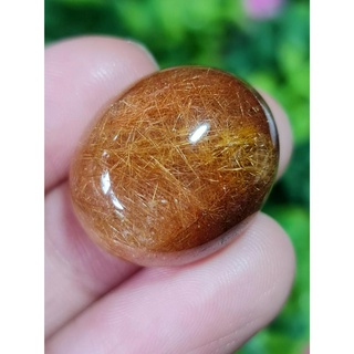 ไหมทอง ควอตซ์ Golden Rutilated Quartz 36.45 กะรัต Cts.