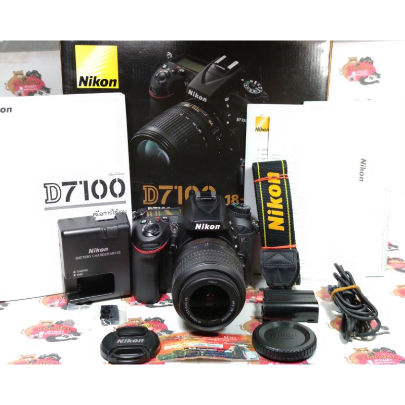 กล้อง Nikon D7100+18-55G VR กล้องมือสอง เลนส์มือสอง กล้องมือสองสกลนคร