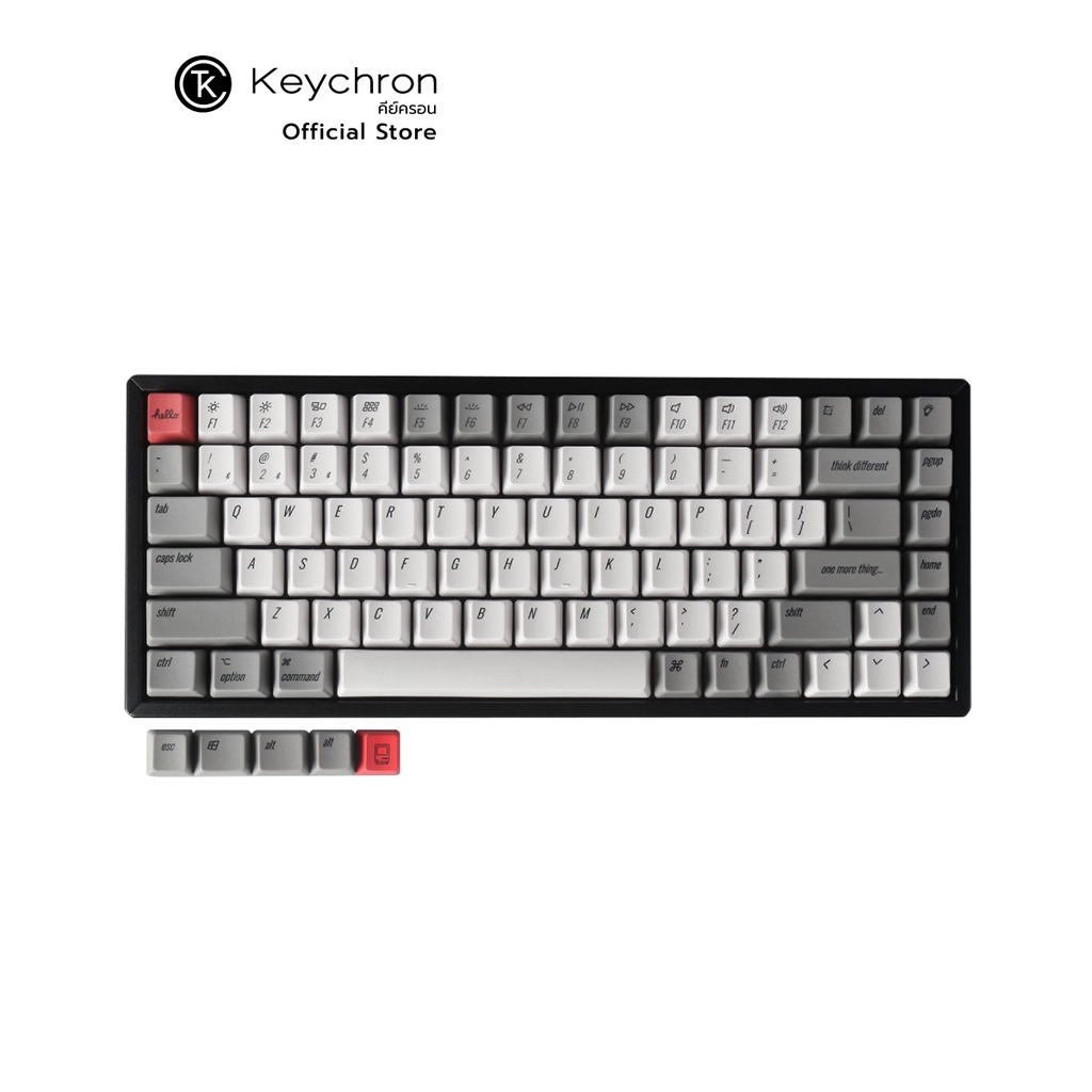 Keychron Keycap Set PBT OEM Profile Dye-Sub - Retro ENG คีย์ครอน ปุ่ม ...