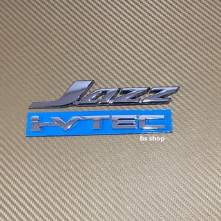 โลโก้ Jazz i-VTEC รุ่น GE ติดท้าย Honda ราคาชุด 2 ชิ้น
