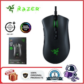 Razer DeathAdder V2 Wired Gaming Mouse RGB Ergonomic Gaming Mouse 20000DIP（เมาส์เกมมิ่ง）