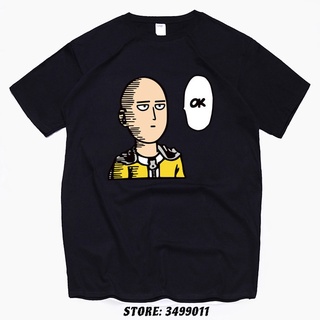 ○☾One Punch Man ญี่ปุ่น Anime T เสื้อ Harajuku แฟชั่น Mens T เสื้อผ้าฝ้ายพรีเมี่ยม Camisas Hombre Men TShirt Product